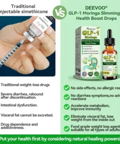 DEEVOO® 𝐆𝐋𝐏-𝟏 𝐌𝐨𝐫𝐢𝐧𝐠𝐚 𝐒𝐥𝐢𝐦𝐦𝐢𝐧𝐠 & 𝐇𝐞𝐚𝐥𝐭𝐡 𝐁𝐨𝐨𝐬𝐭 𝐃𝐫𝐨𝐩𝐬